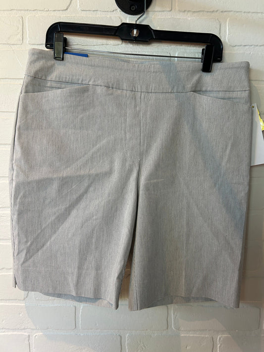 Shorts By Hilary Radley In Grey, Size: 12