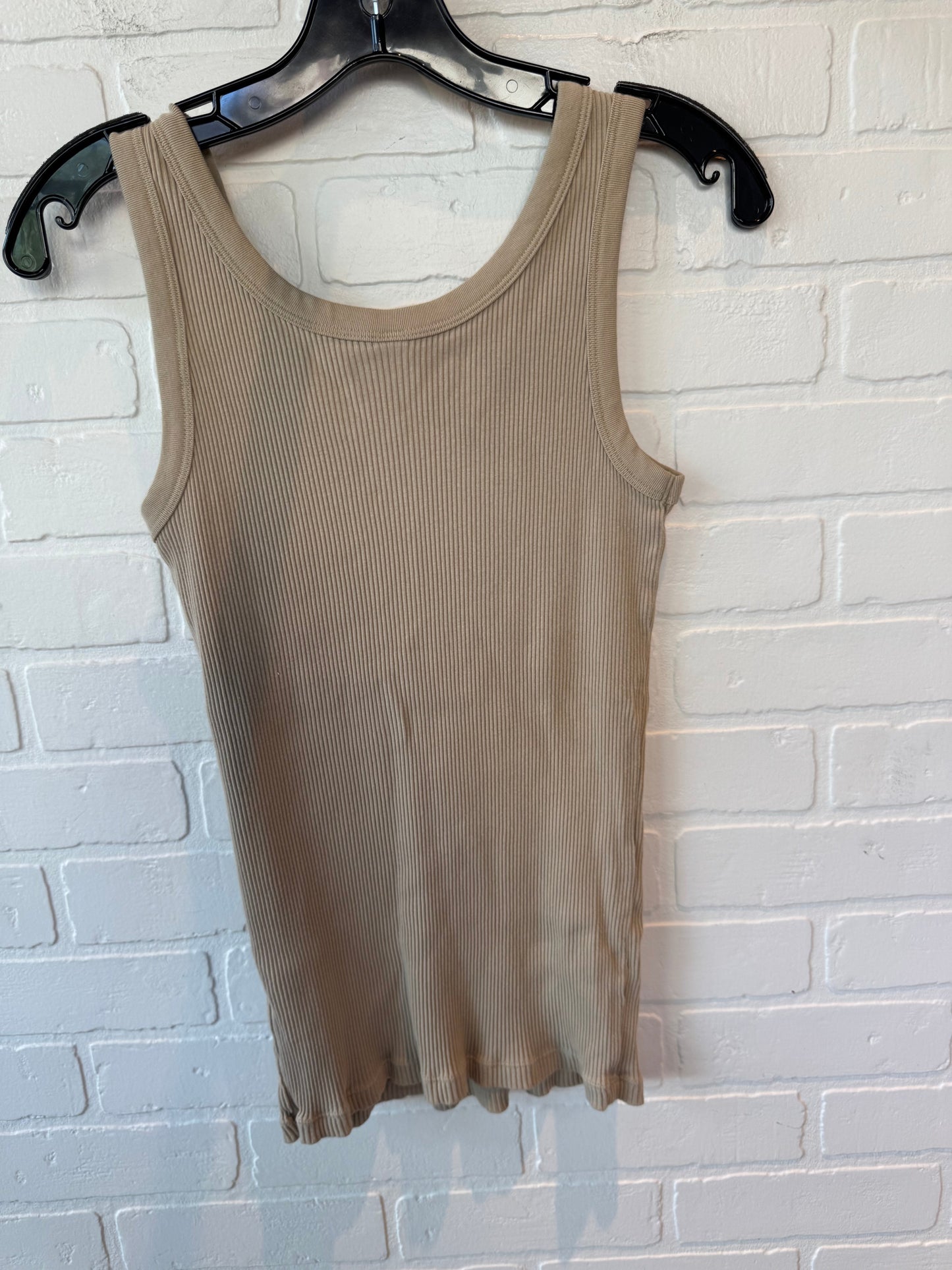 Top Cami By Uniqlo In Tan, Size: M