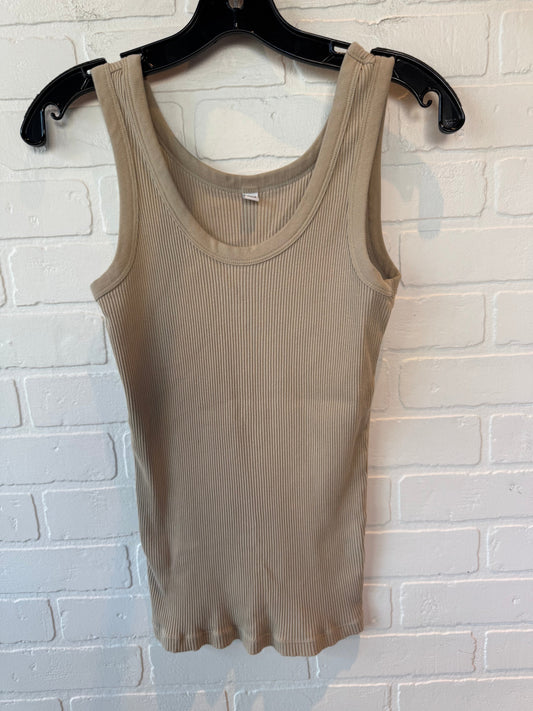 Top Cami By Uniqlo In Tan, Size: M