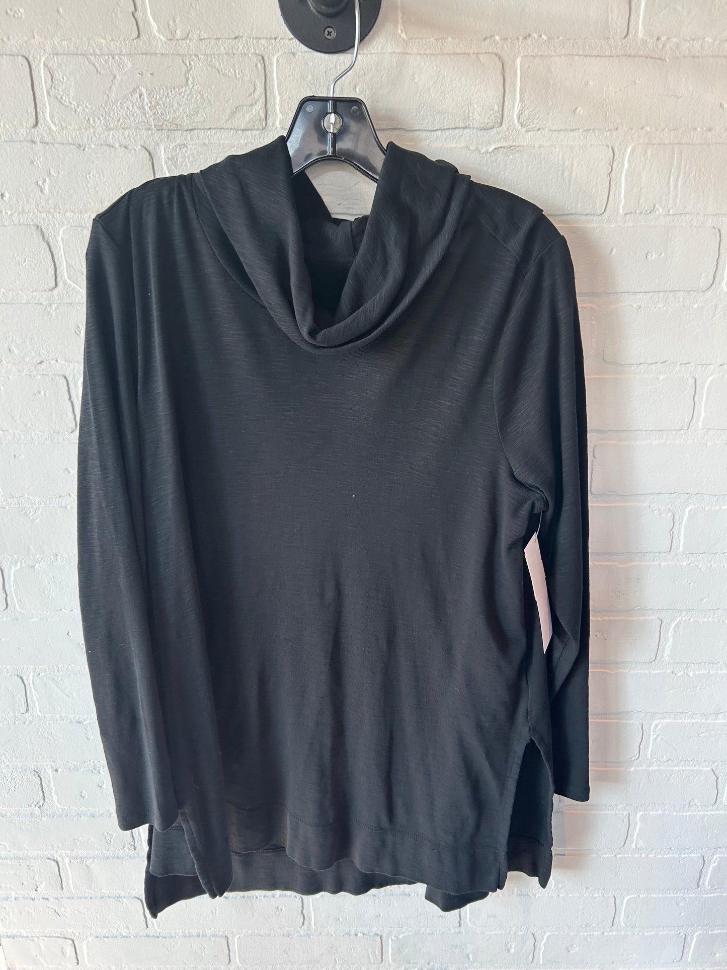 Tunic Long Sleeve By J. Jill In Black, Size: L