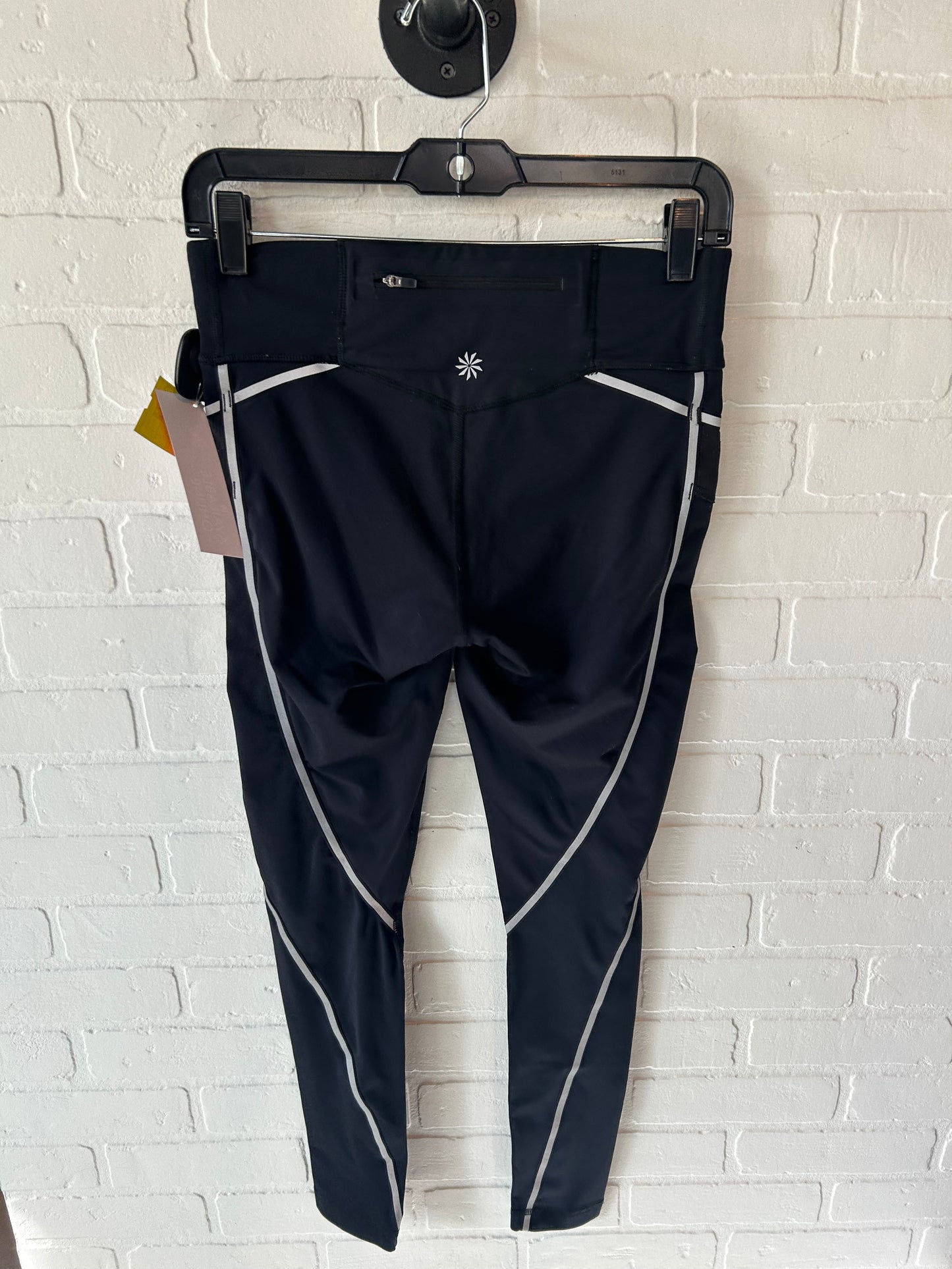 Athletic Leggings By Athleta In Black, Size: 4