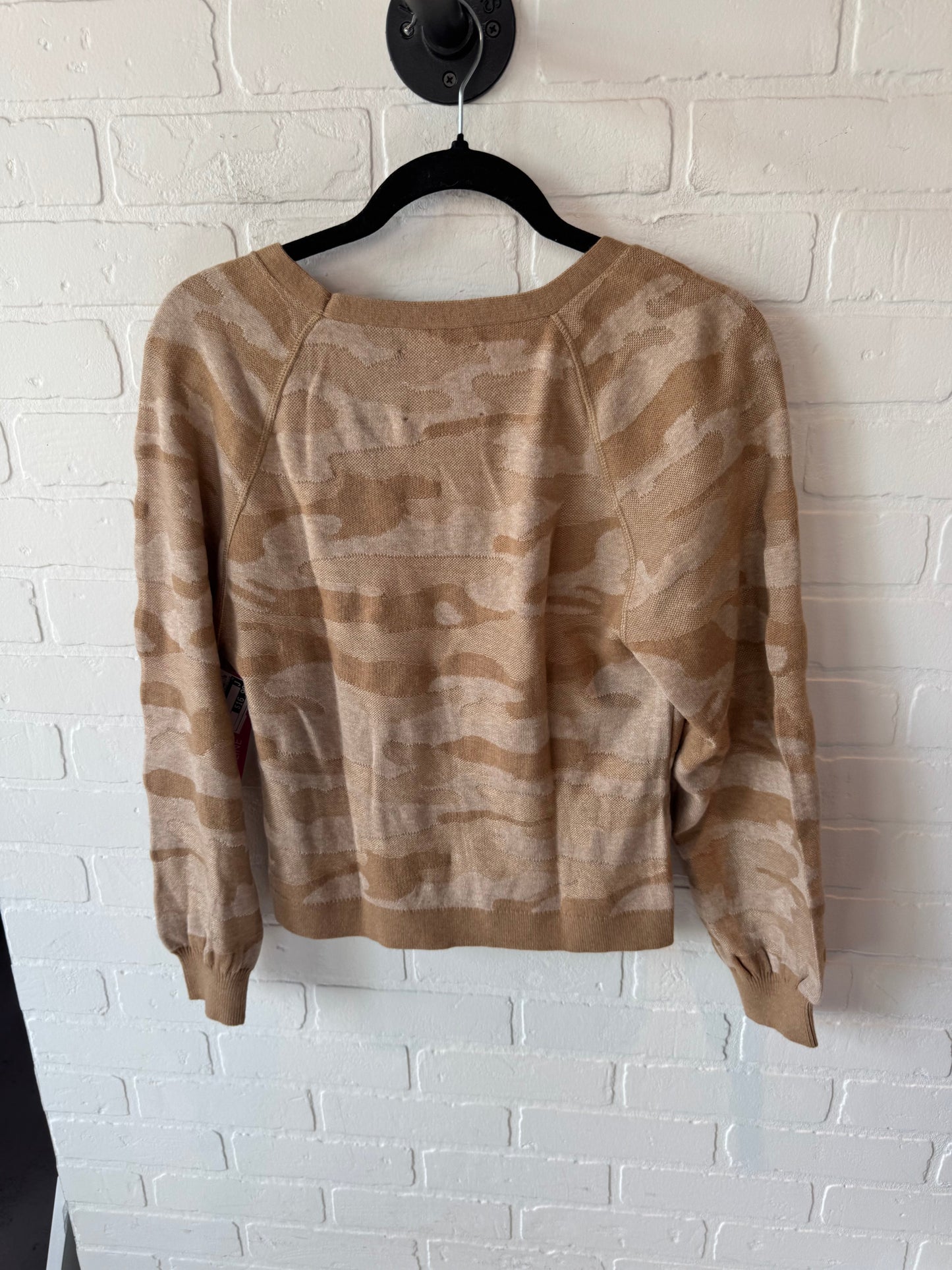 Sweater By Lucky Brand In Tan, Size: S