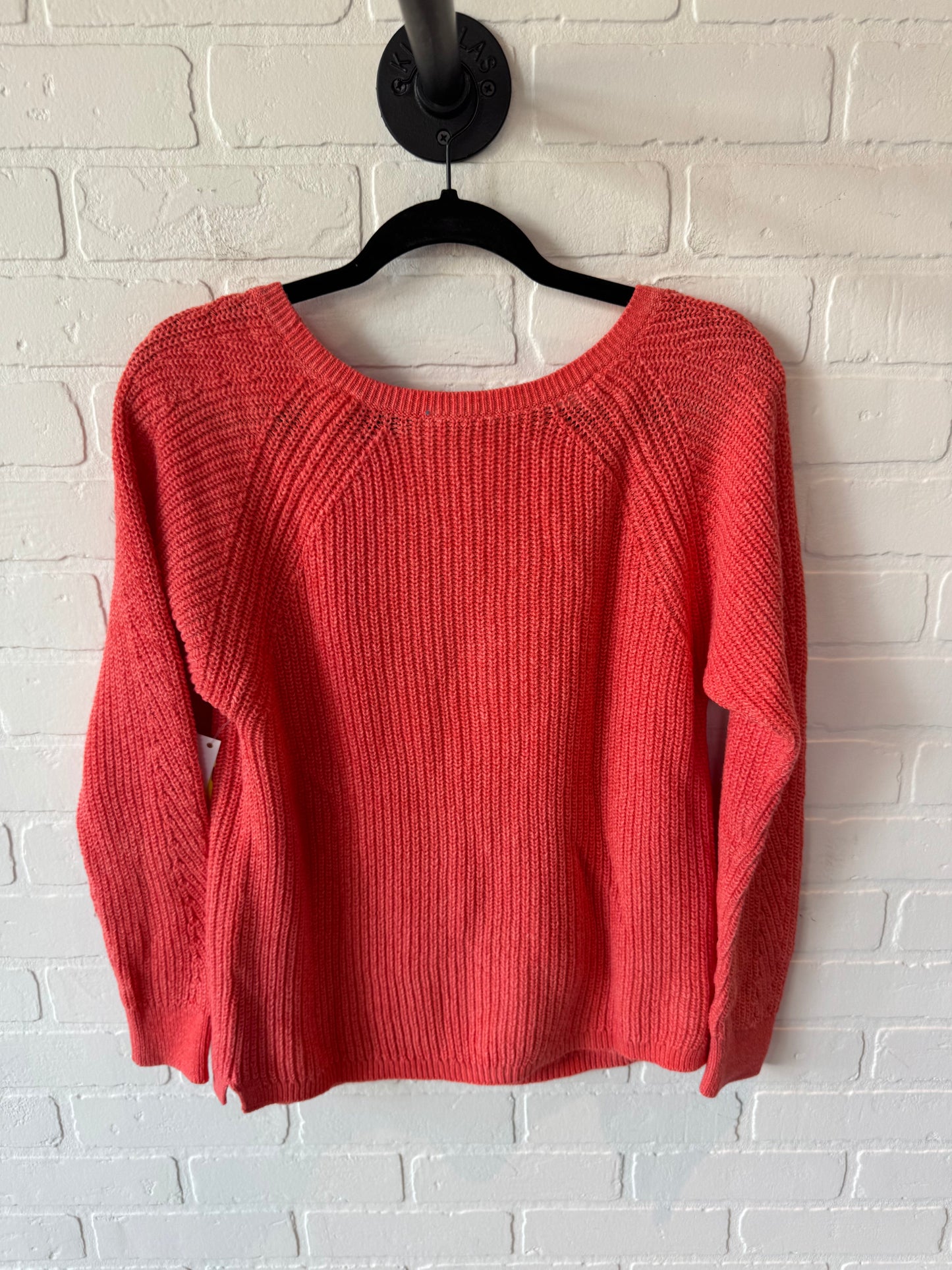 Sweater By Gap In Orange, Size: Xs