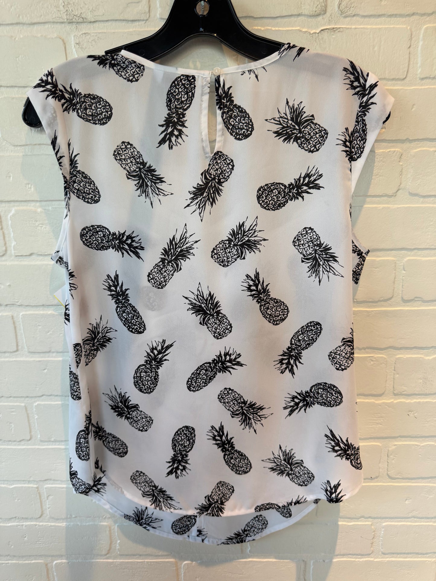 Top Short Sleeve By Candies In Black & White, Size: M