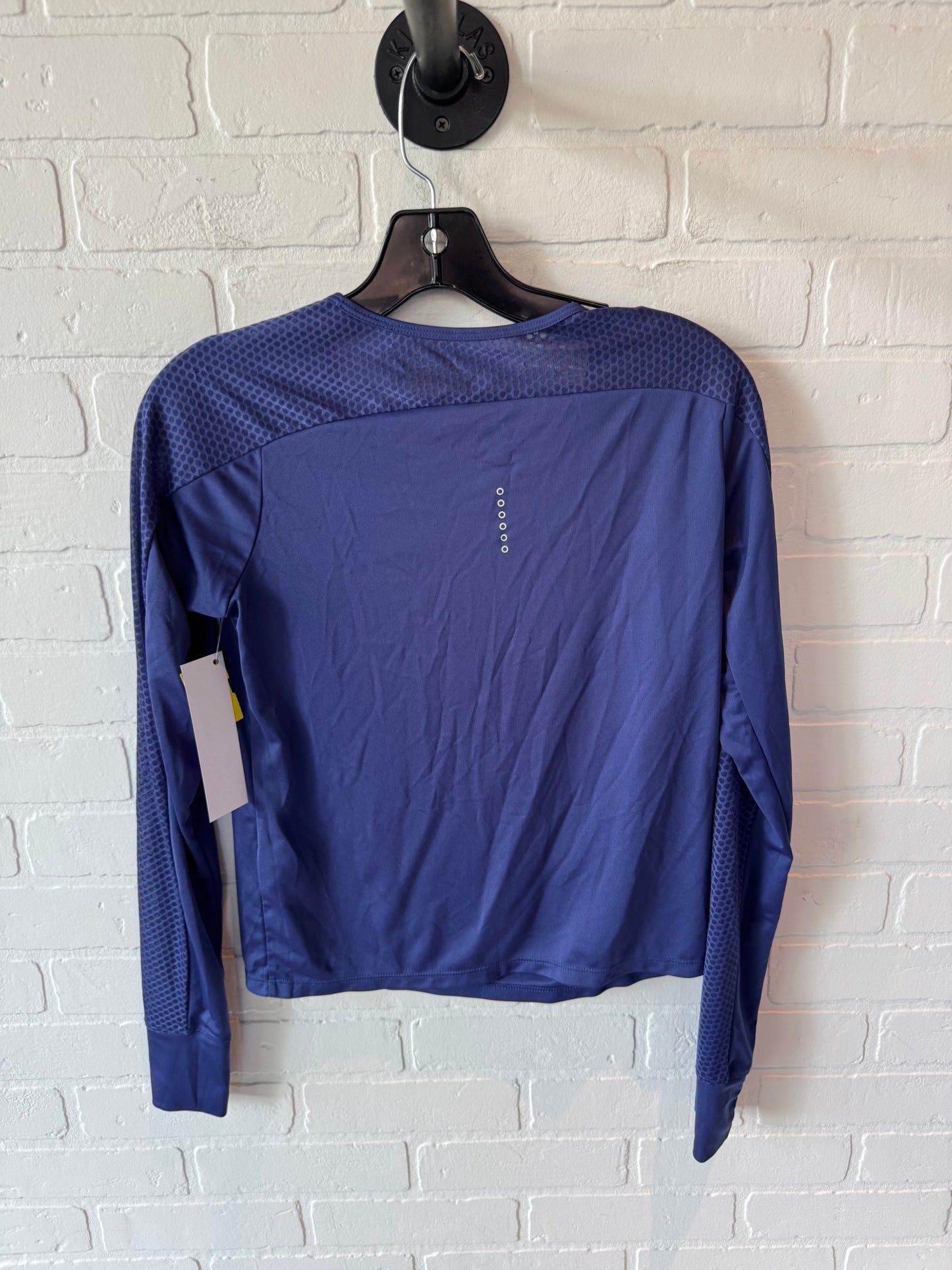 Athletic Top Long Sleeve Crewneck By Nike In Purple, Size: S