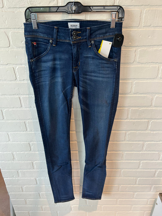 Jeans Skinny By Hudson In Blue Denim, Size: 2