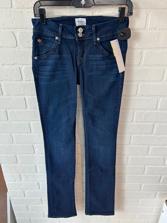 Jeans Boot Cut By Hudson In Blue Denim, Size: 2