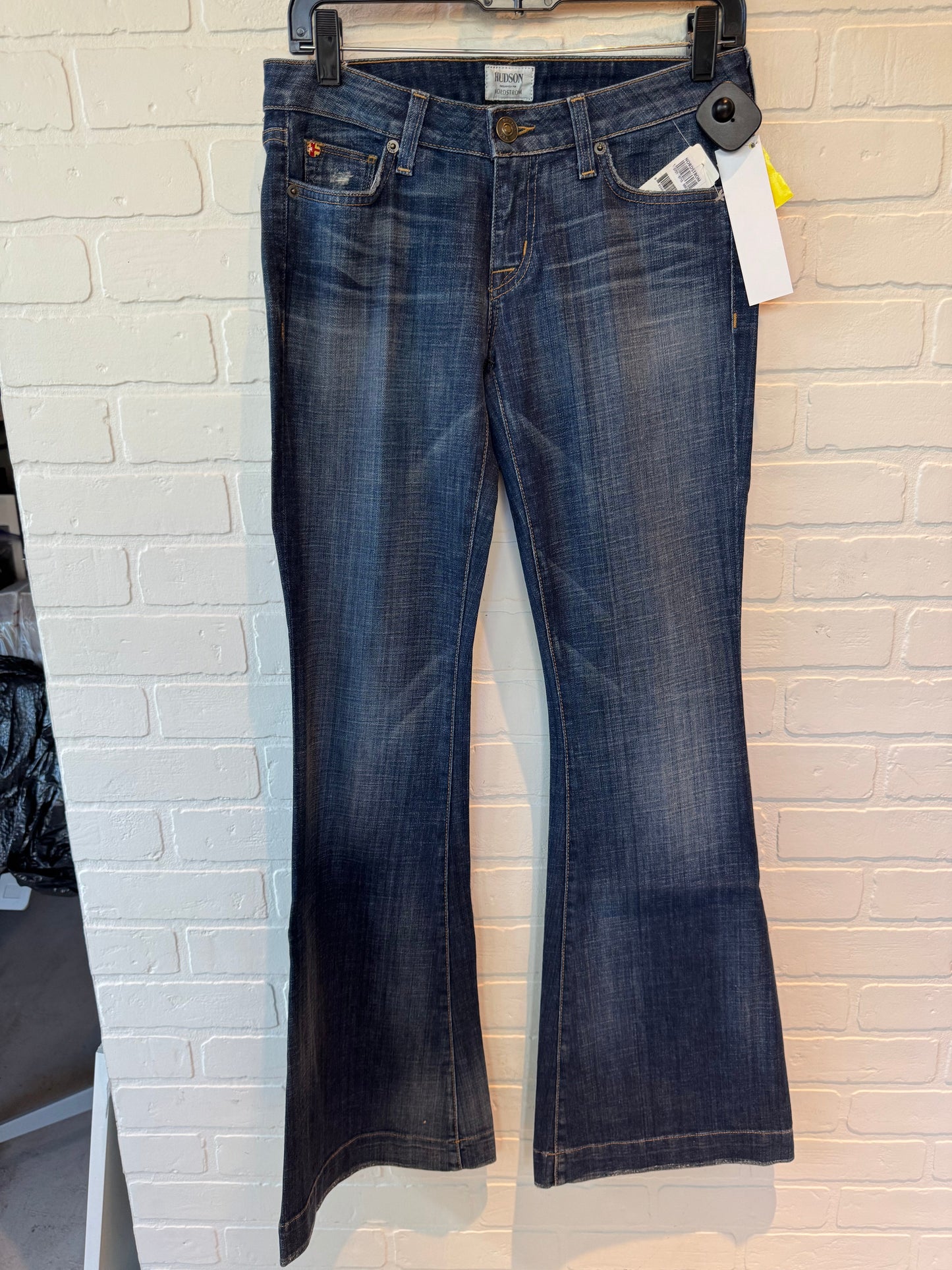 Jeans Flared By Hue In Blue Denim, Size: 2