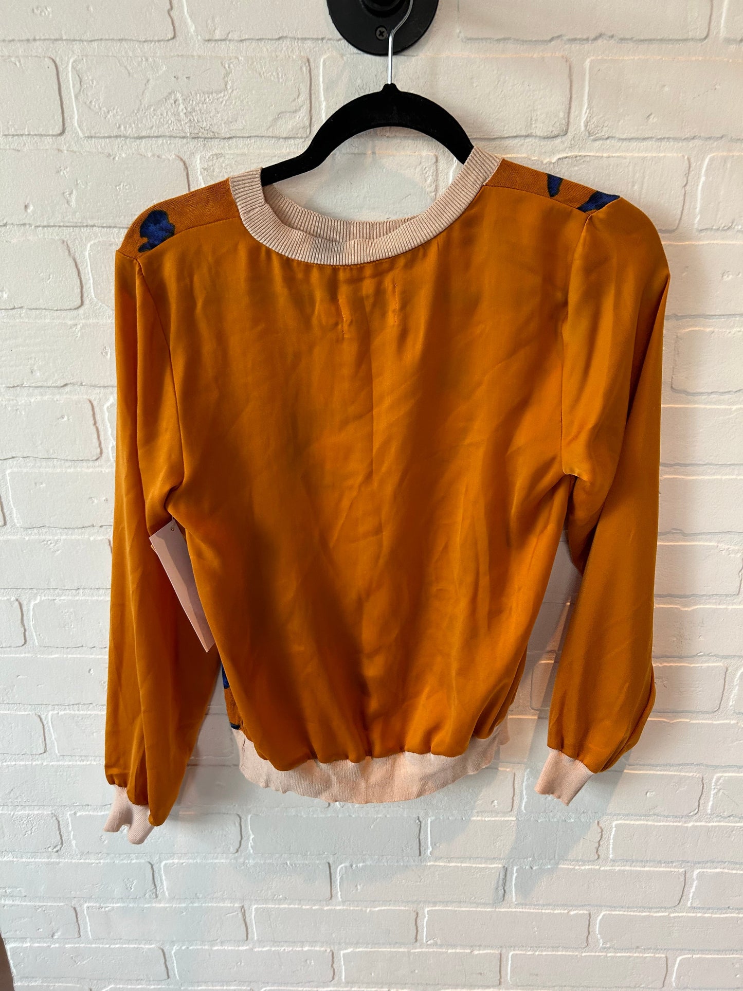 Top Long Sleeve By Target-designer In Orange, Size: Xs