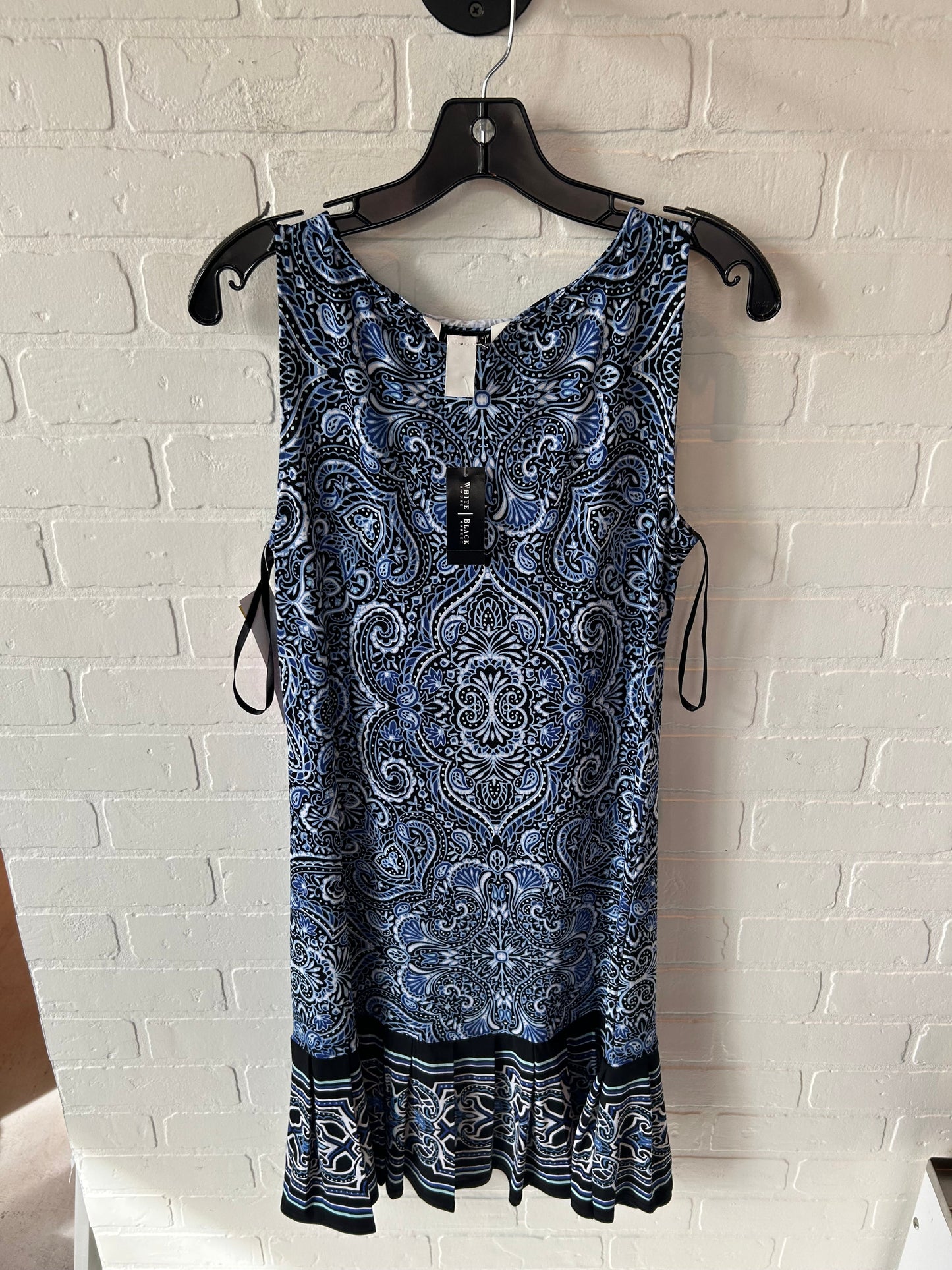 Dress Work By White House Black Market In Black & Blue, Size: S