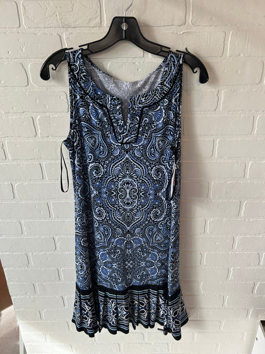 Dress Work By White House Black Market In Black & Blue, Size: S