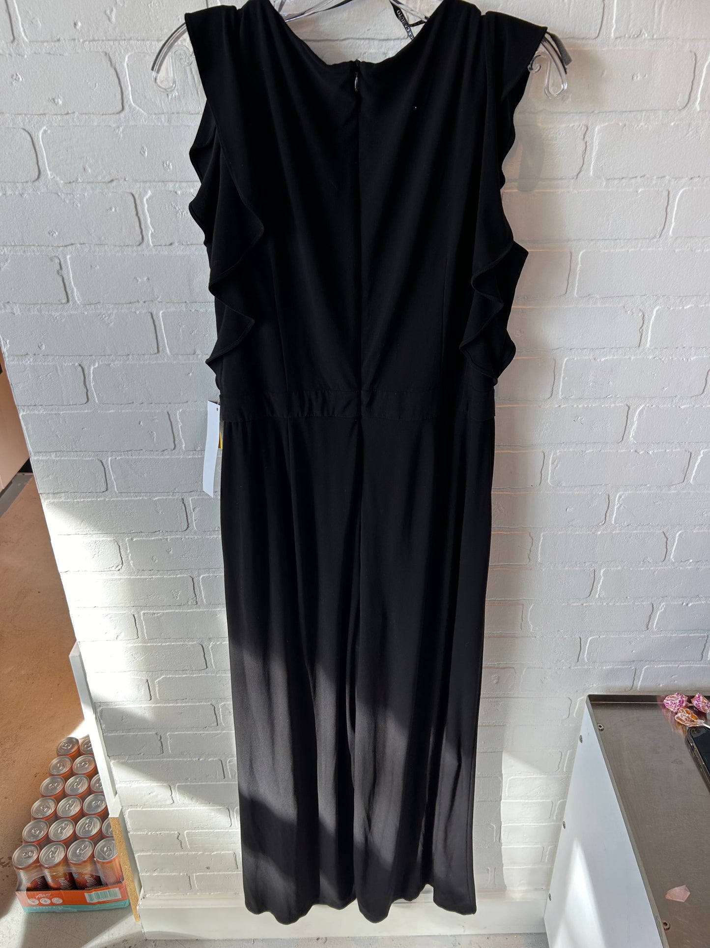 Jumpsuit By Vince Camuto In Black, Size: L