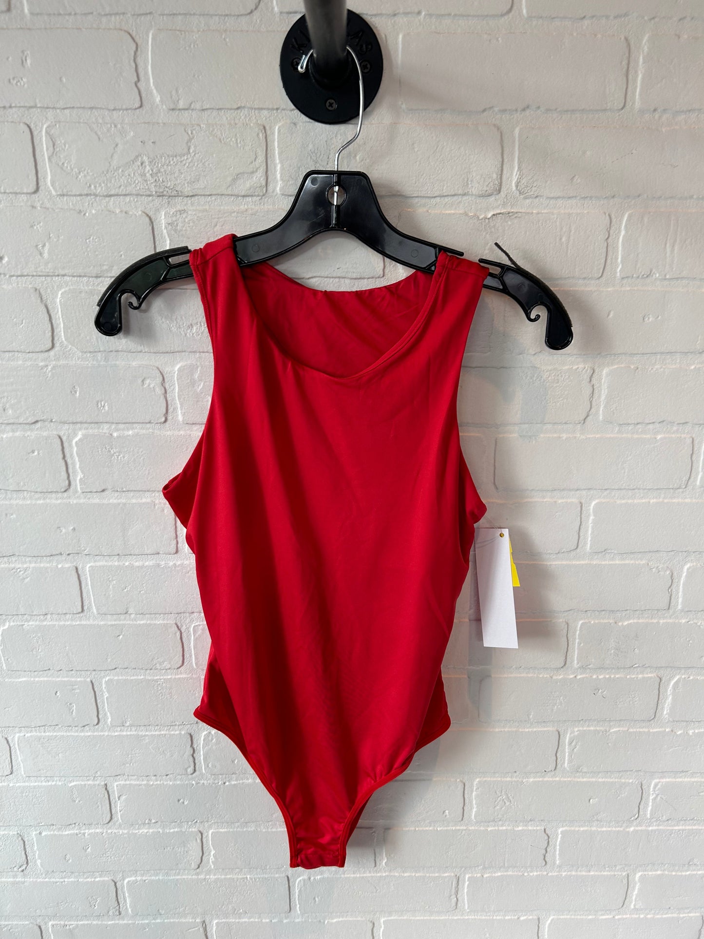 Bodysuit By Clothes Mentor In Red, Size: S