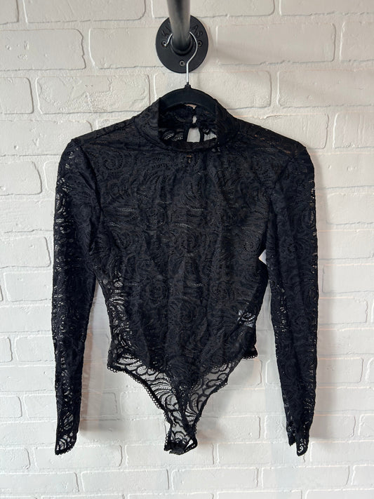 Bodysuit By Clothes Mentor In Black, Size: S