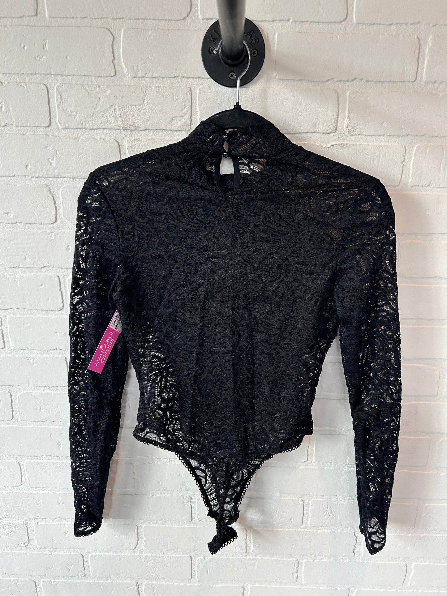 Bodysuit By Clothes Mentor In Black, Size: S