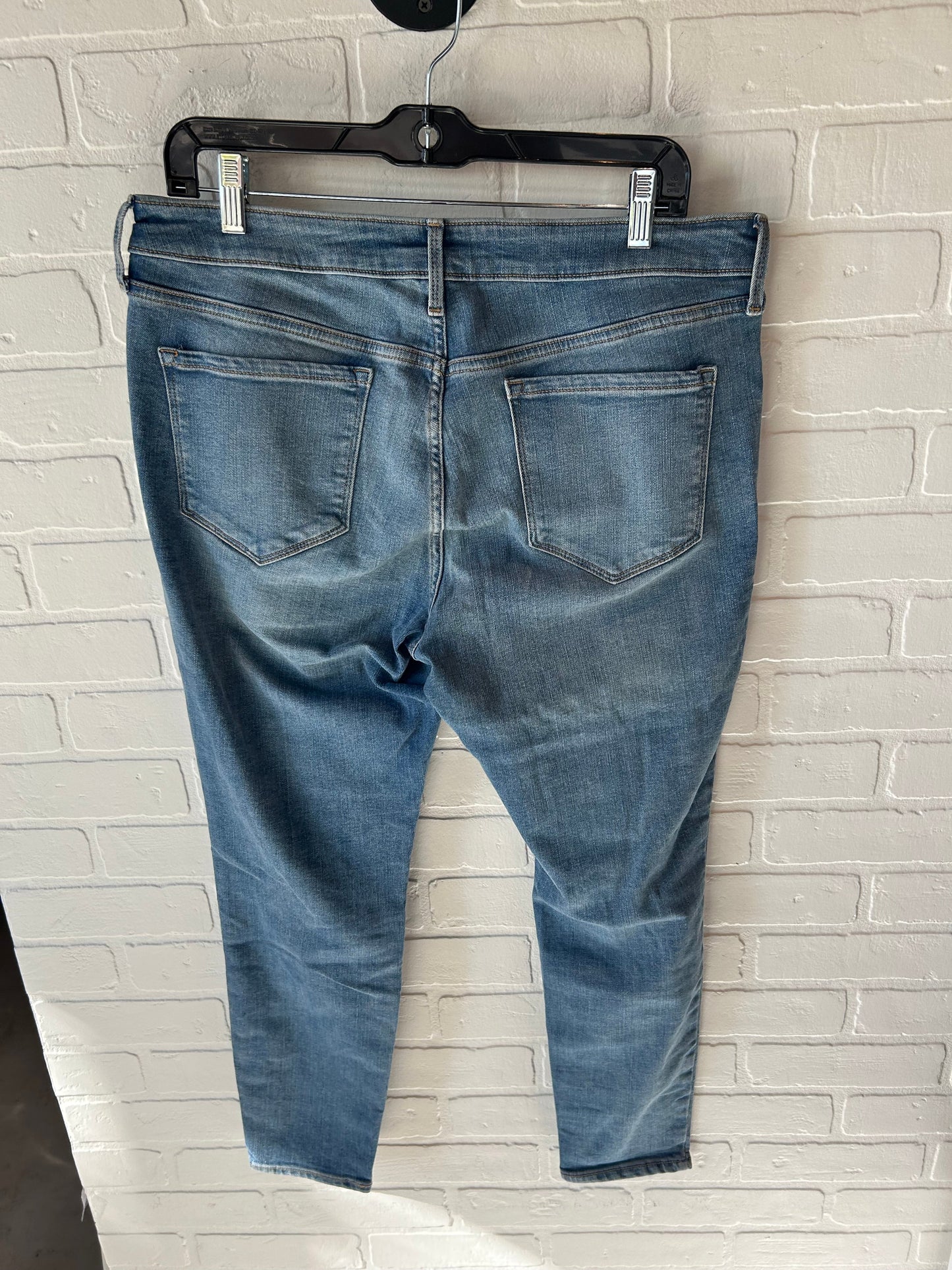 Jeans Skinny By Old Navy In Blue Denim, Size: 14