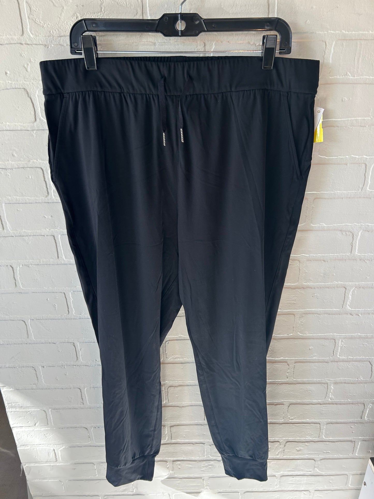 Athletic Pants By Sage In Black, Size: 14