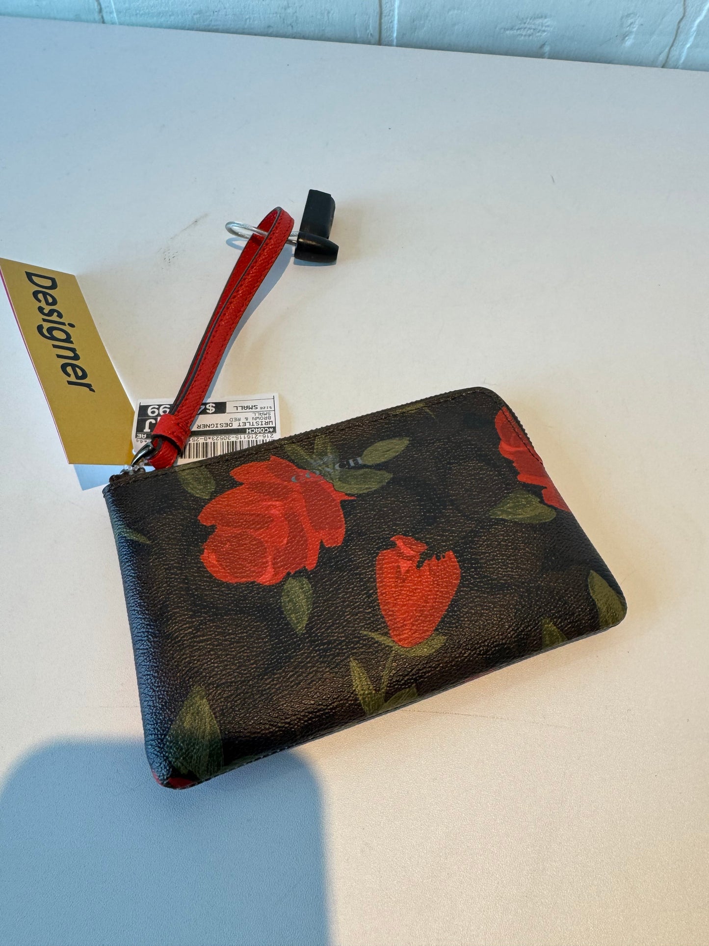 Wristlet Designer By Coach, Size: Small