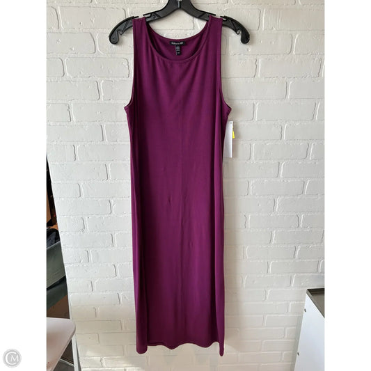 Dress Casual Short By Eileen Fisher In Purple, Size: M