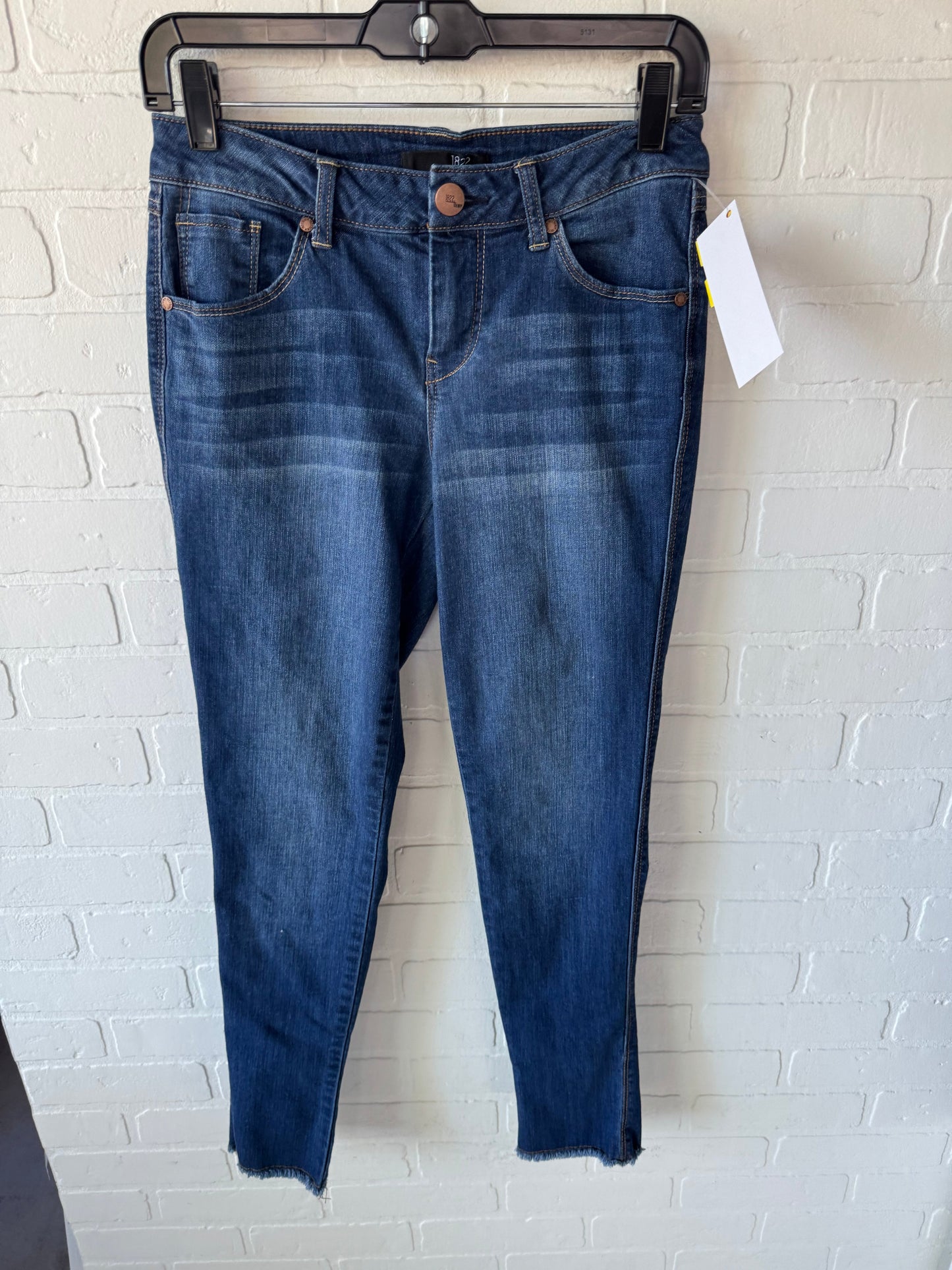 Jeans Skinny By 1822 Denim In Blue Denim, Size: 4