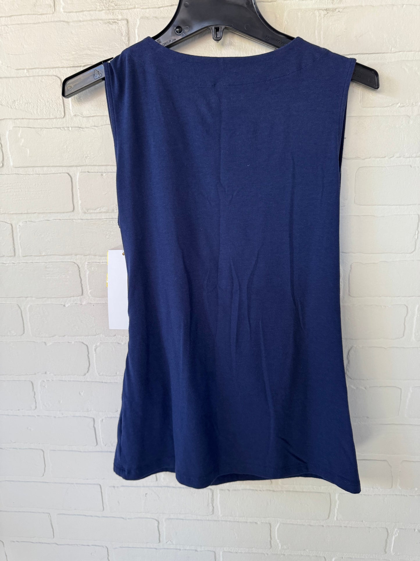 Top Sleeveless By Soft Surroundings In Blue, Size: M