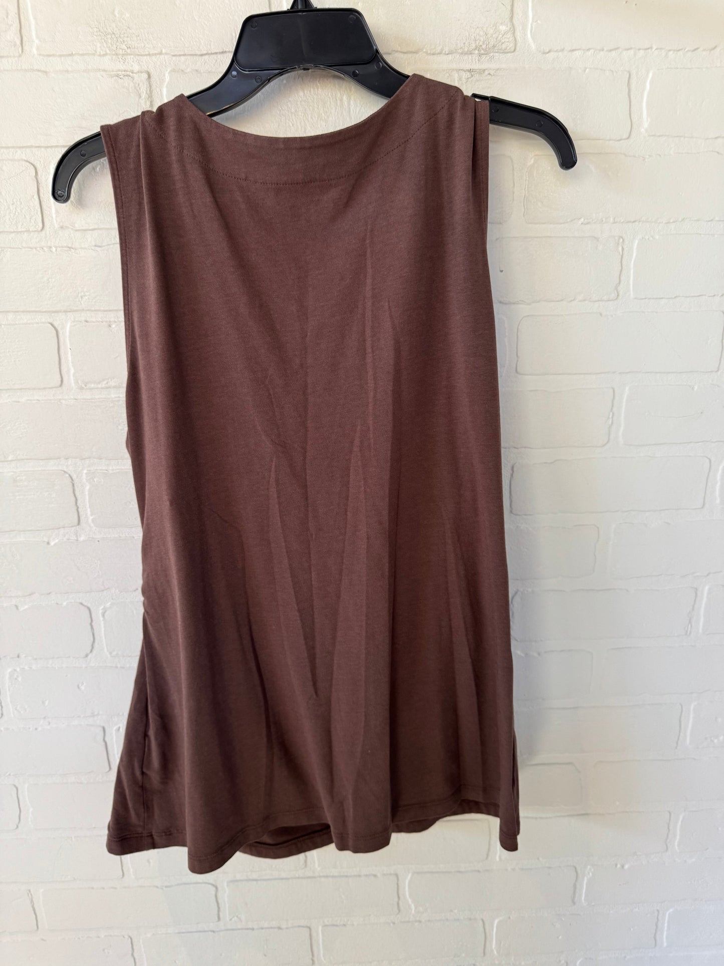 Top Sleeveless By Soft Surroundings In Brown, Size: Xl