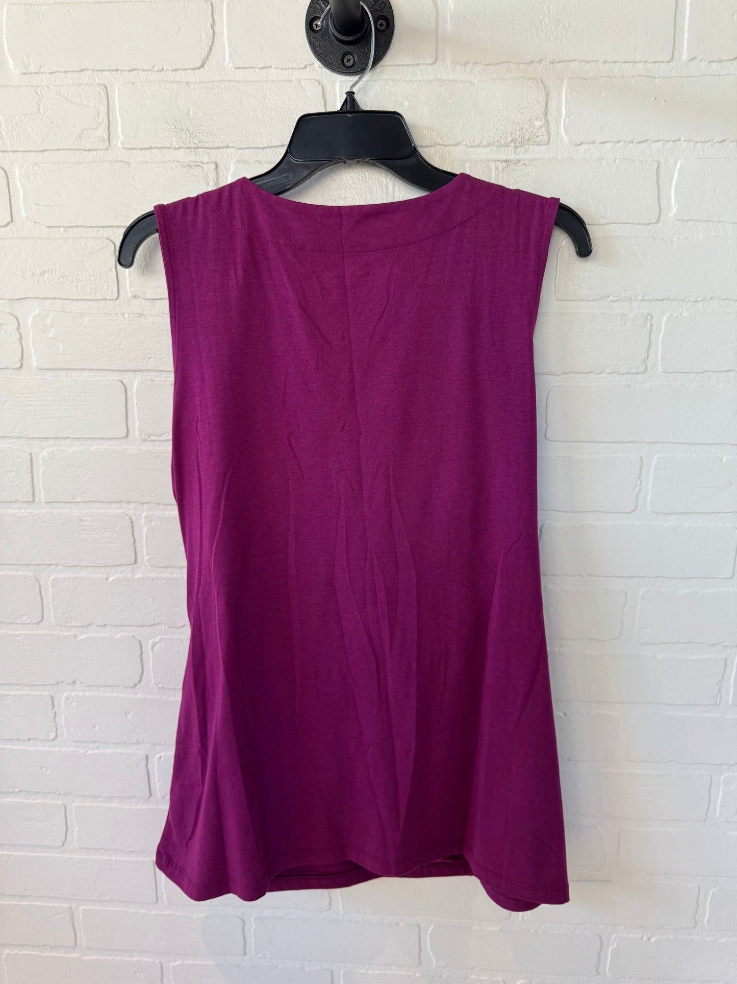 Top Sleeveless By Soft Surroundings In Purple, Size: Xl