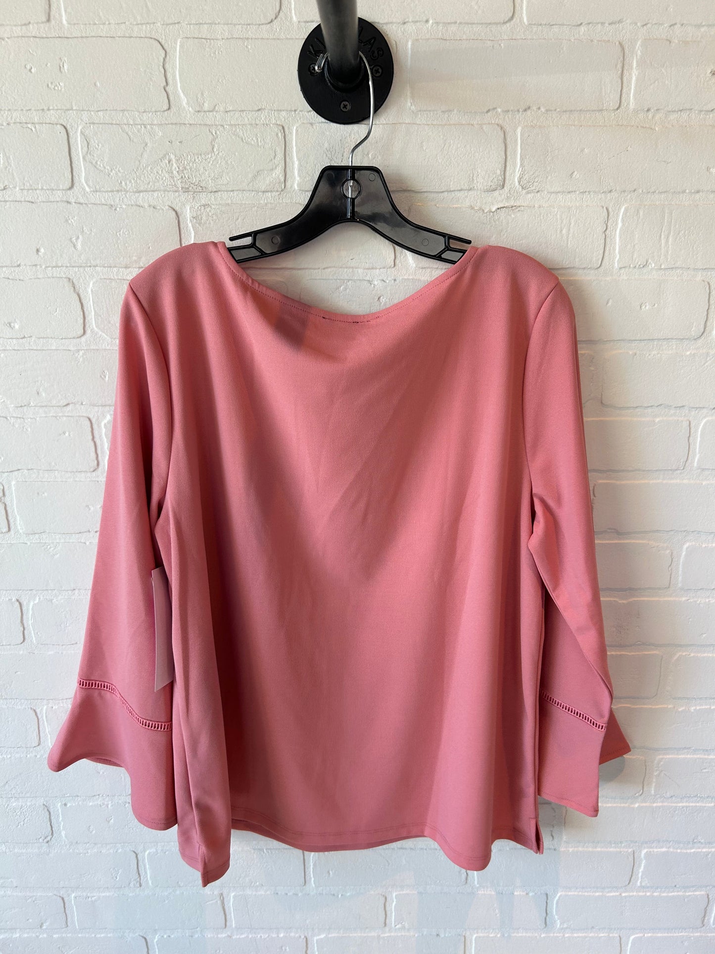 Top Long Sleeve By Ann Taylor In Pink, Size: Xl