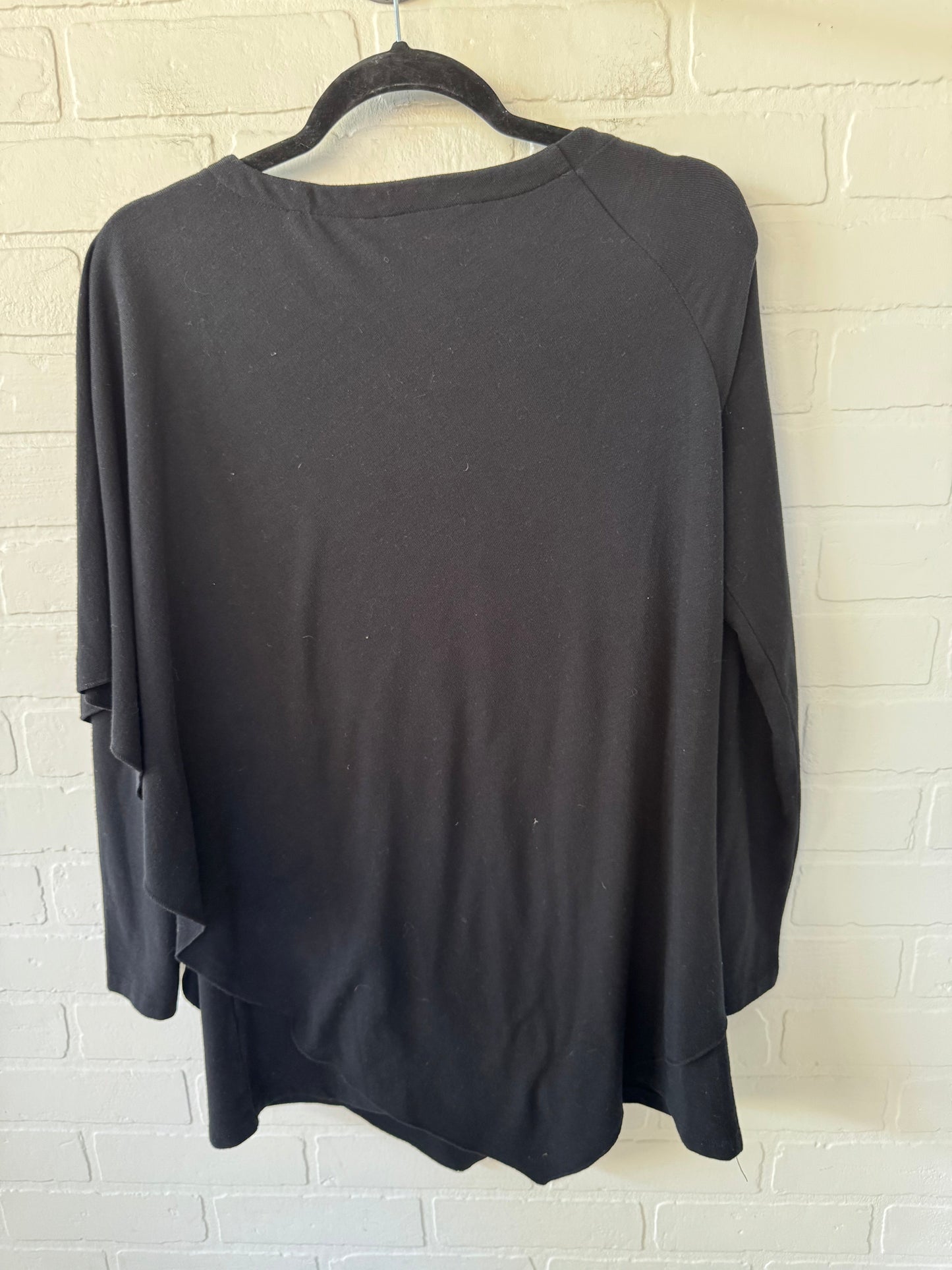 Top Long Sleeve By Soft Surroundings In Black, Size: S