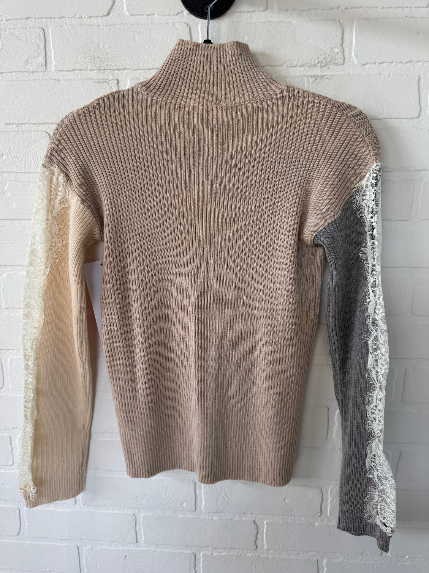 Sweater By Hem & Thread In Tan, Size: S