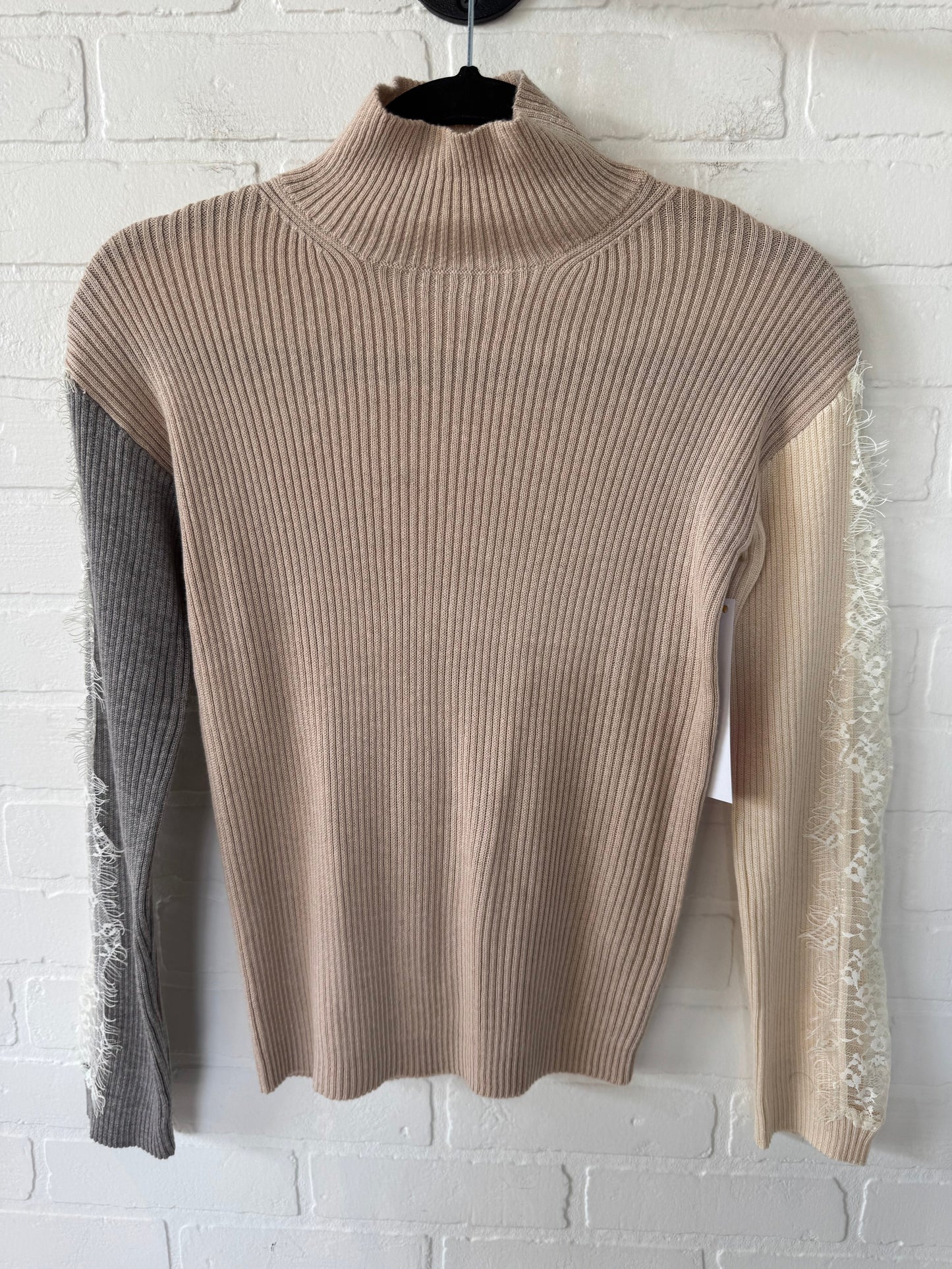 Sweater By Hem & Thread In Tan, Size: S