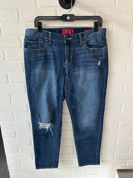 Jeans Skinny By Lucky Brand In Blue Denim, Size: 10