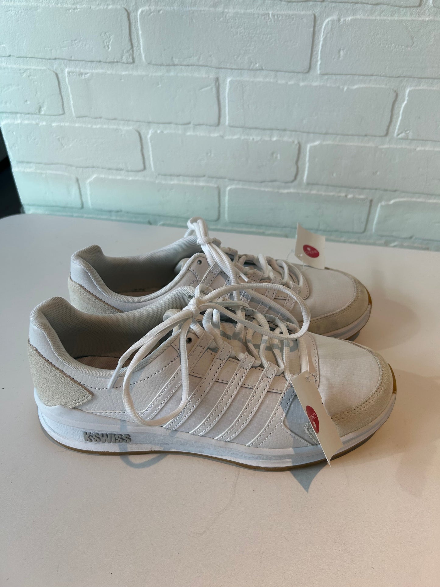 Shoes Sneakers By K Swiss In White, Size: 9.5