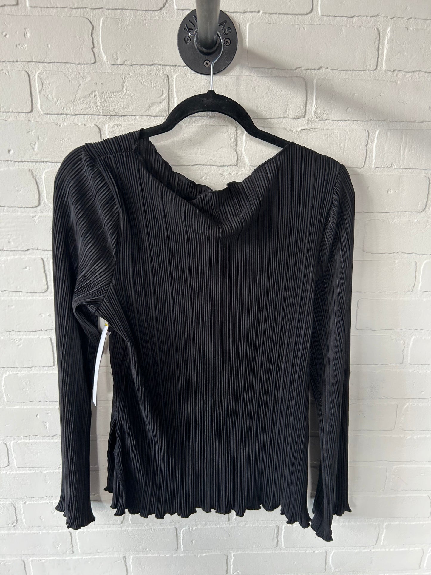 Top Long Sleeve By A New Day In Black, Size: Xl