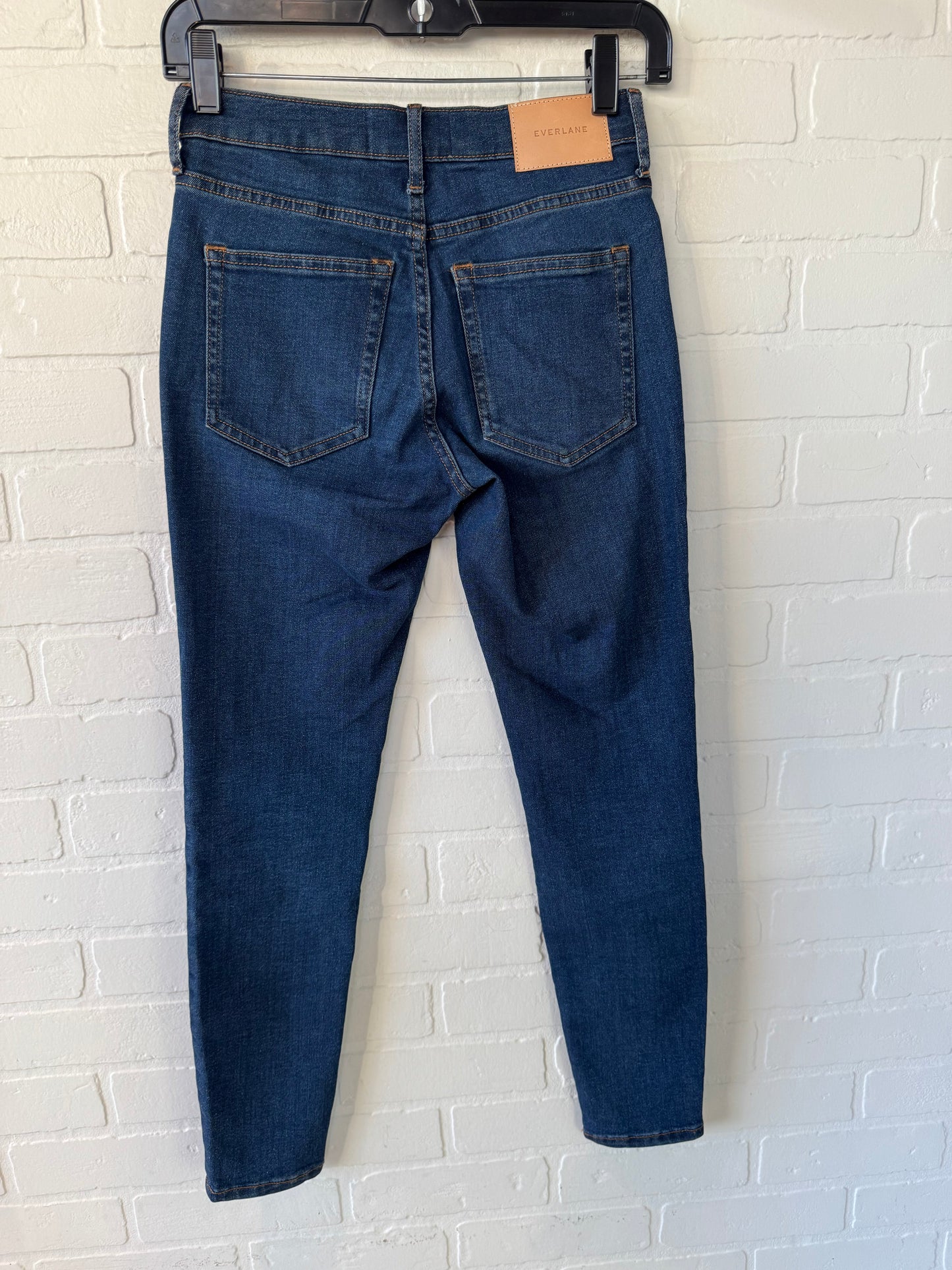 Jeans Skinny By Everlane In Blue Denim, Size: 0