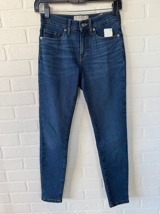 Jeans Skinny By Everlane In Blue Denim, Size: 0