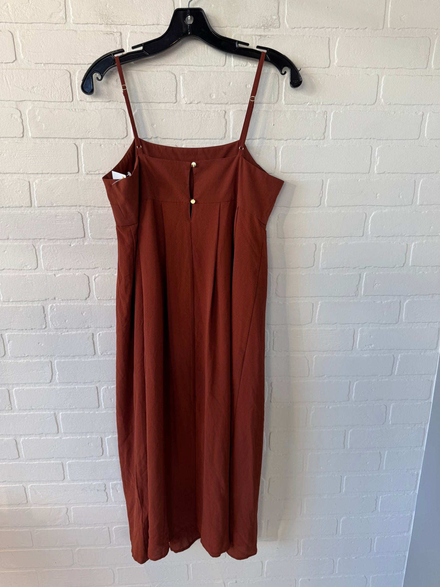 Dress Party Midi By Who What Wear In Brown, Size: S