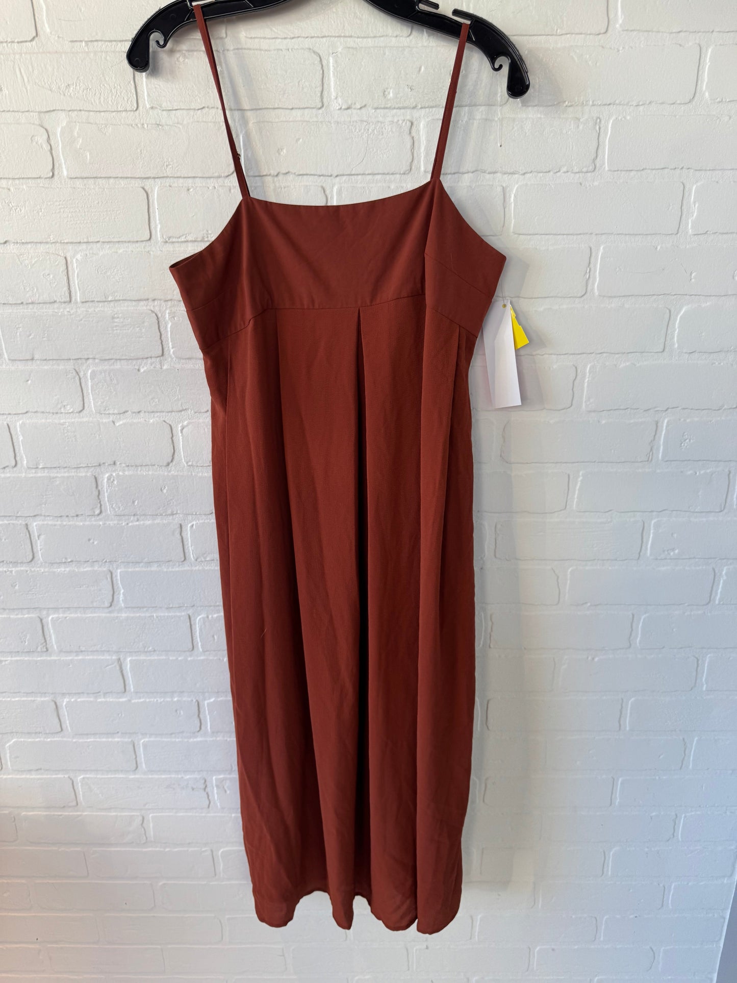 Dress Party Midi By Who What Wear In Brown, Size: S