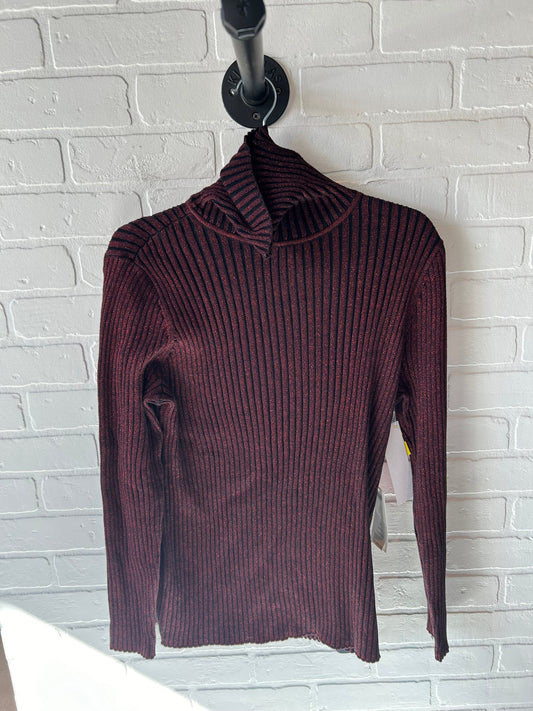 Sweater By Chicos In Red, Size: L