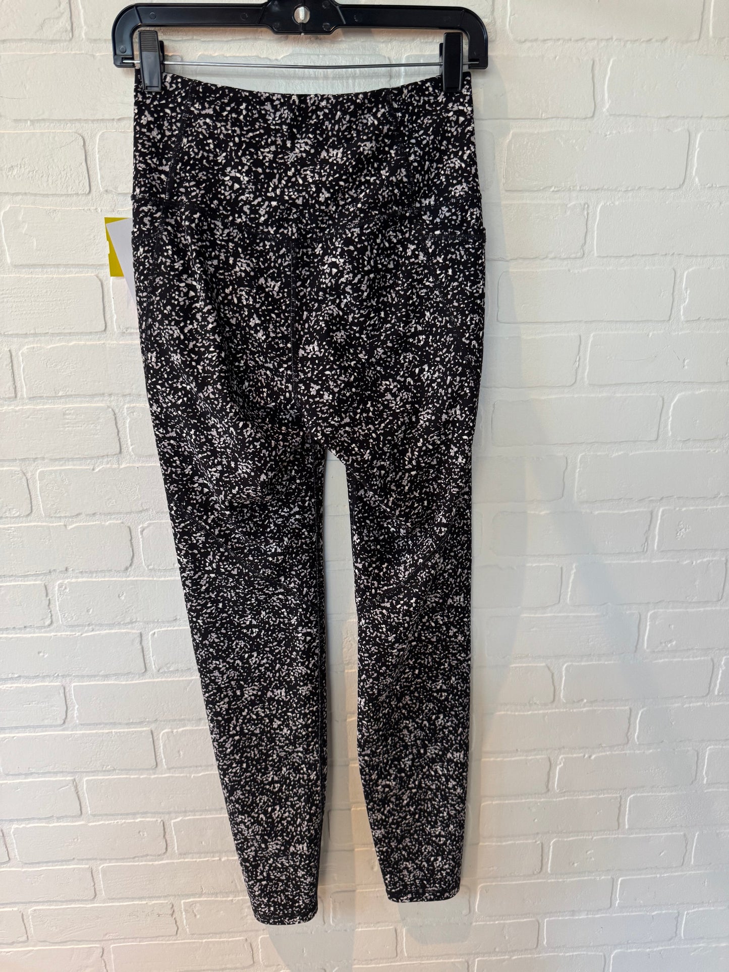 Athletic Leggings By Old Navy In Black & Grey, Size: 8l