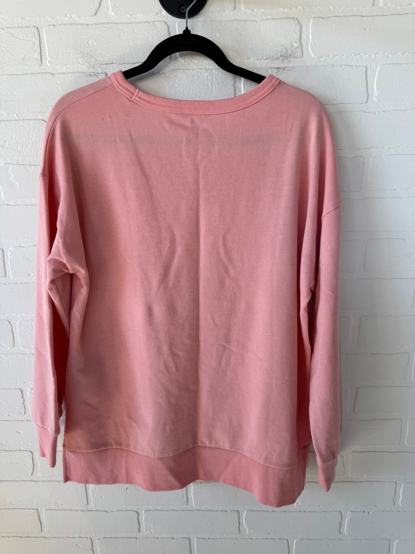 Sweatshirt Crewneck By Buffalo David Bitton In Pink, Size: L