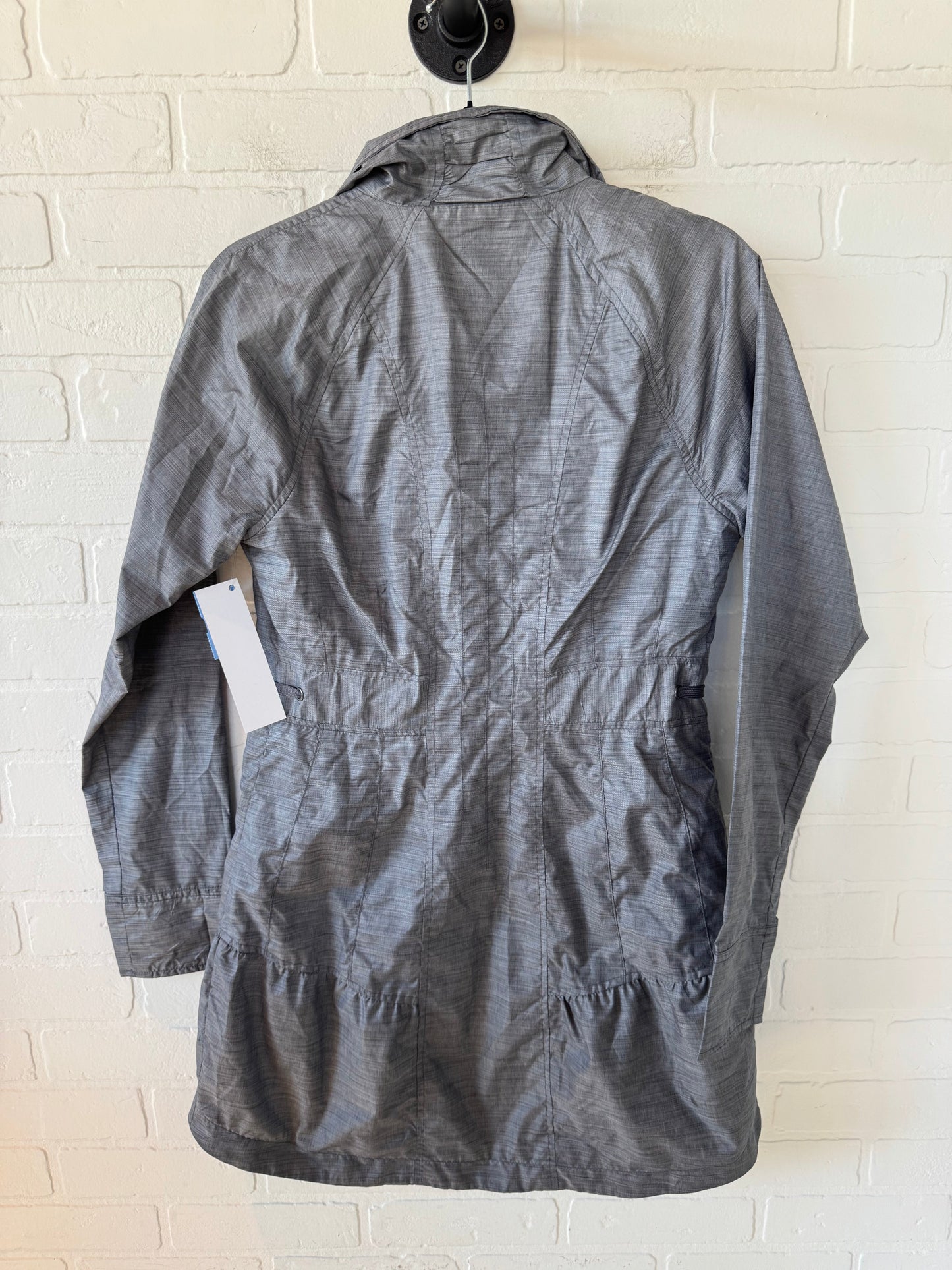 Athletic Jacket By Athleta In Grey, Size: S