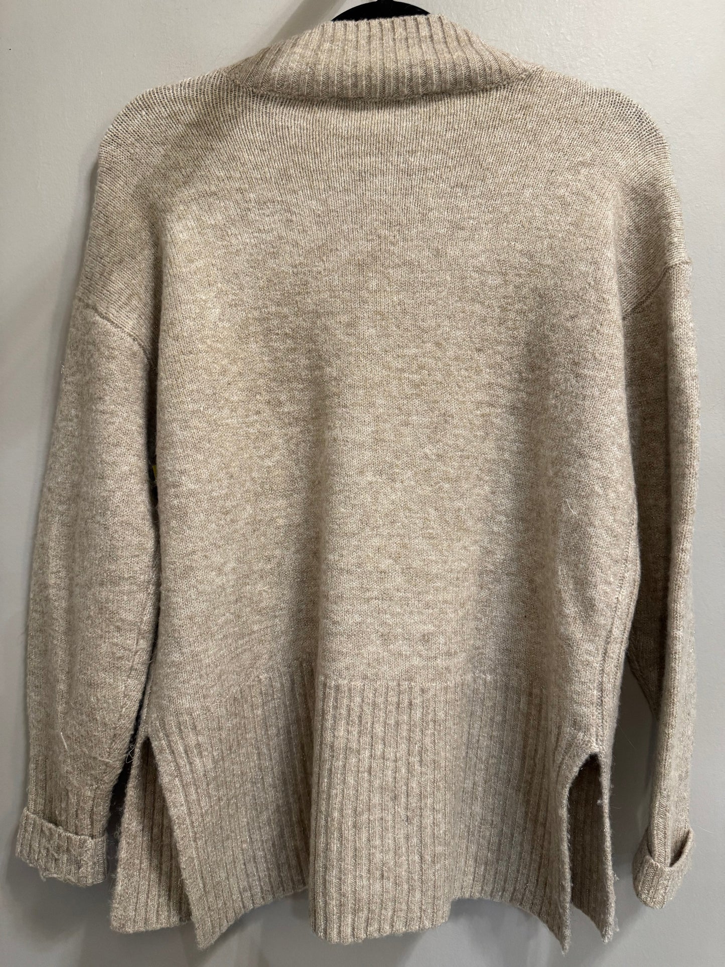 Sweater By Simply Vera In Tan, Size: Xs