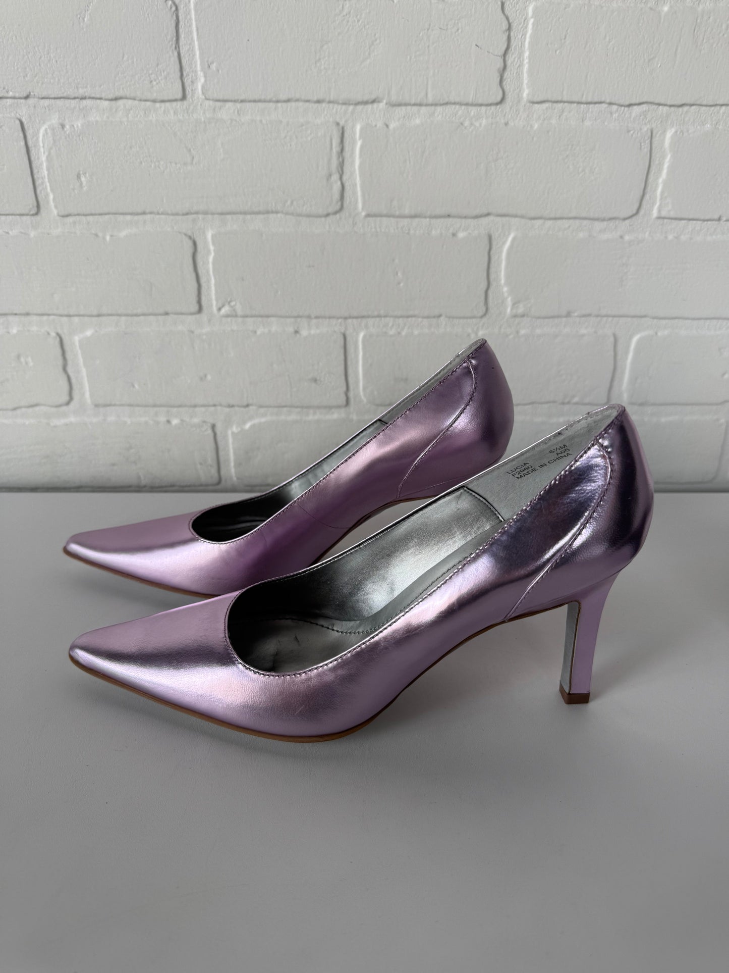 Shoes Heels Kitten By Calvin Klein In Purple, Size: 6.5