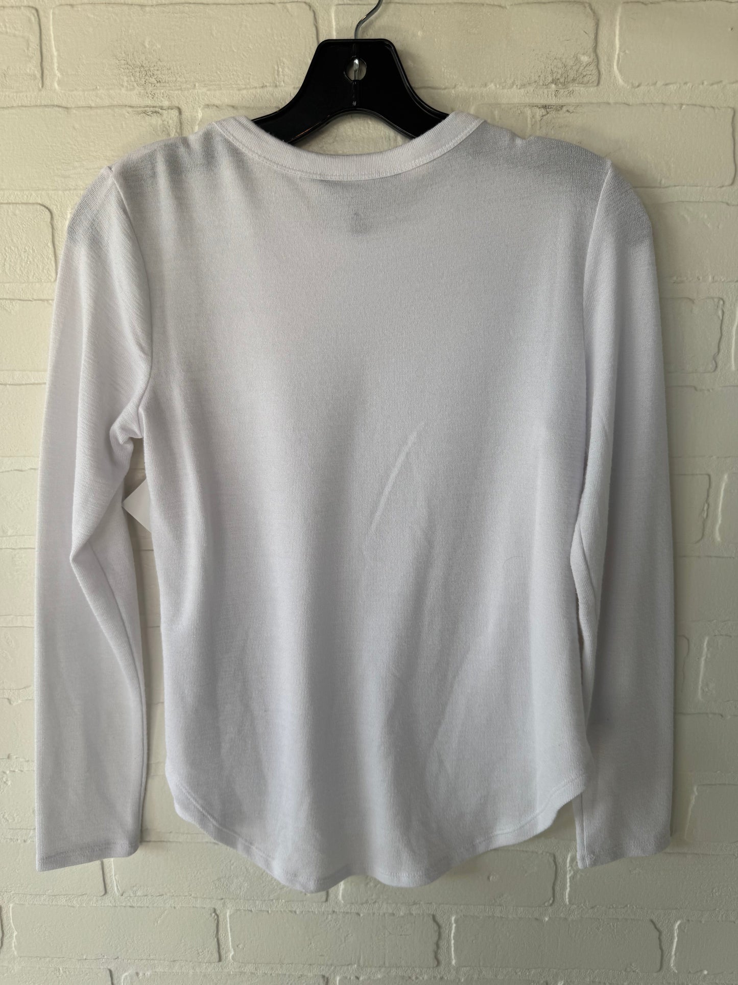 Top Long Sleeve Basic By Banana Republic In White, Size: Xsp