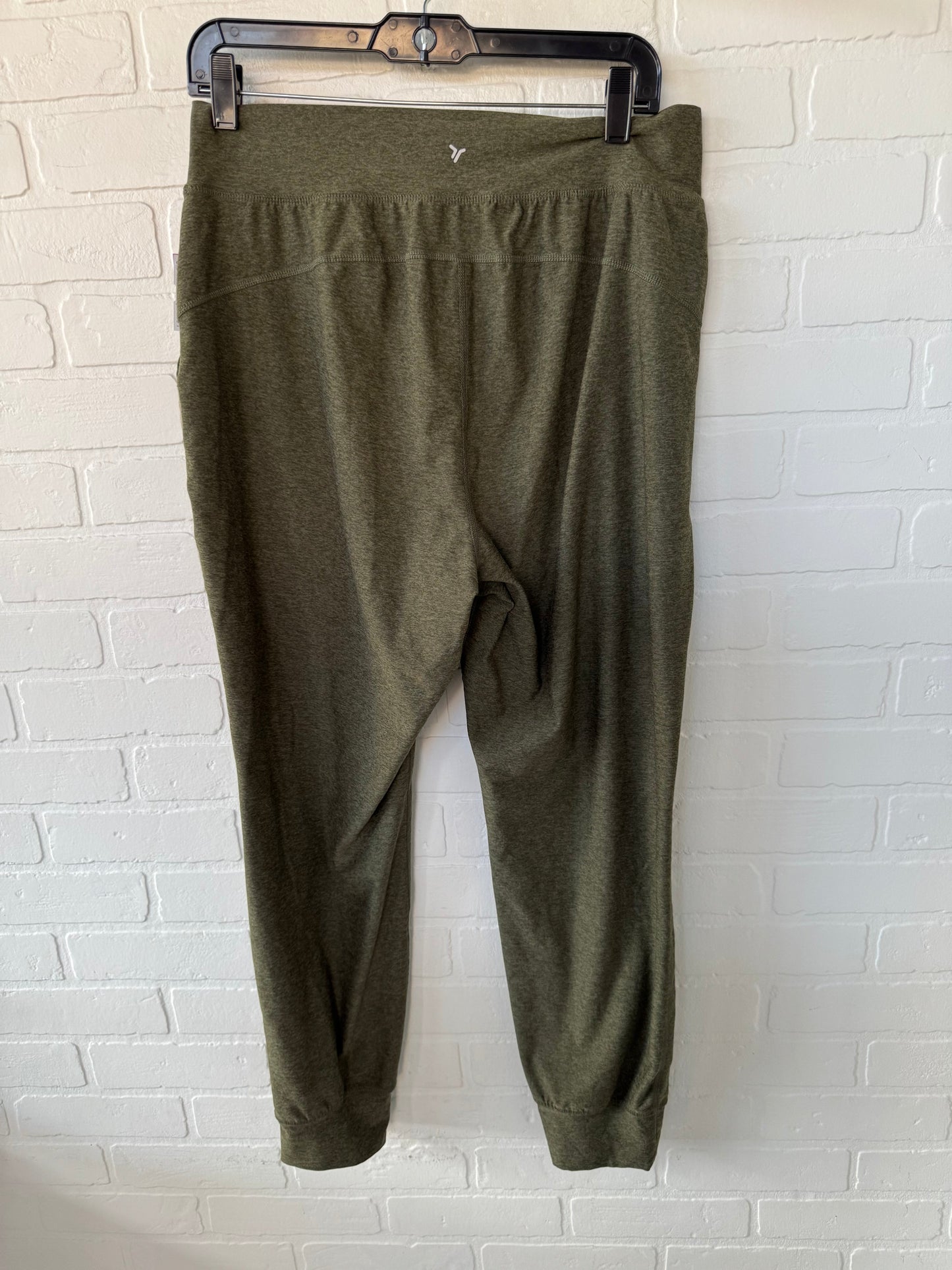 Athletic Pants By Old Navy In Green, Size: 12