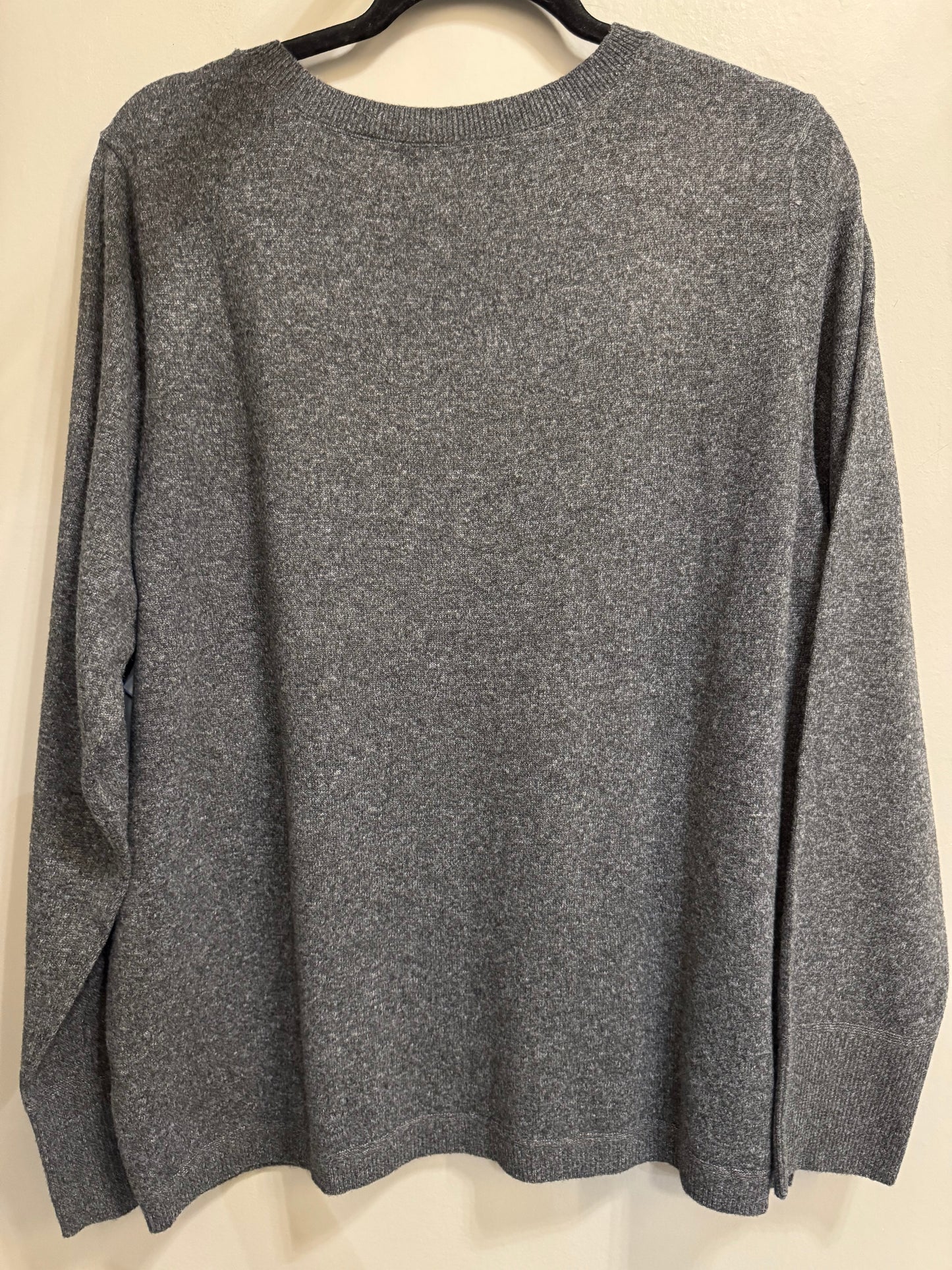 Sweater By Croft And Barrow In Grey, Size: Xl