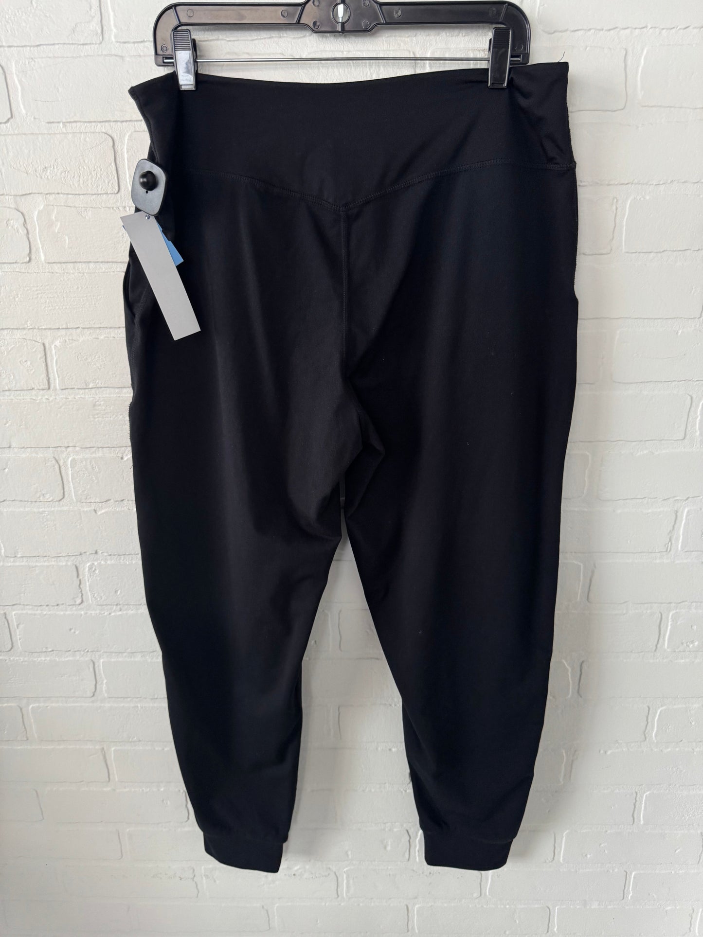 Athletic Pants By Sage In Black, Size: 14