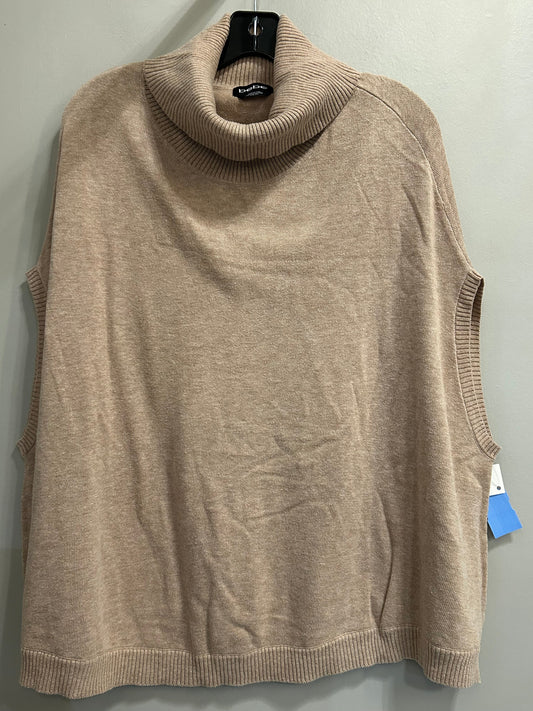 Vest Sweater By Bebe In Tan, Size: S