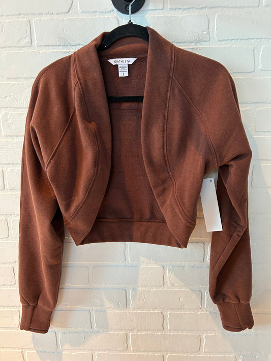 Sweater Cardigan By Athleta In Brown, Size: S